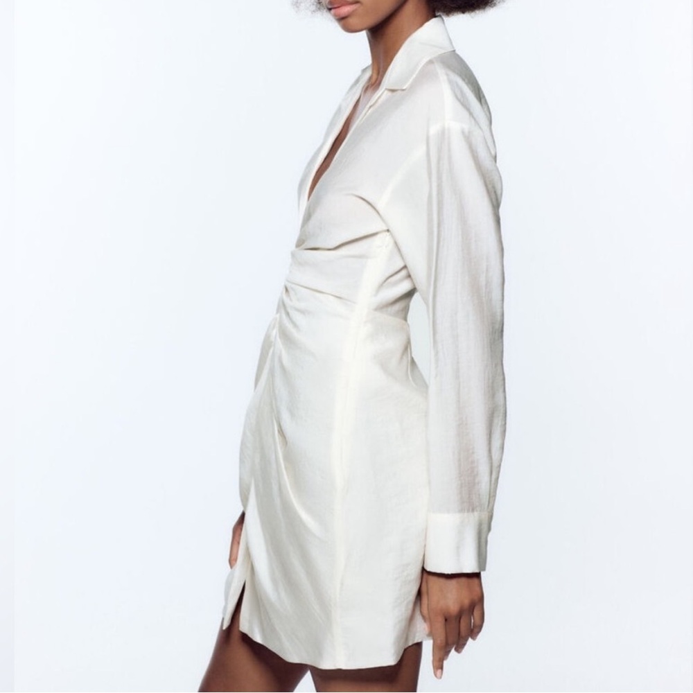 Zara linen dress NWT! - Picture 2 of 5